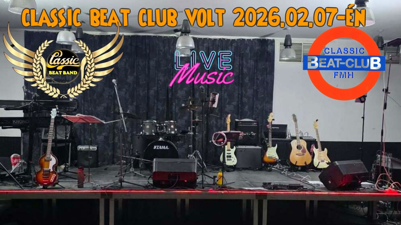 SZOMBAT ESTI CLASSIC BEAT CLUB AZ FMH-BAN (2026.02.07.)