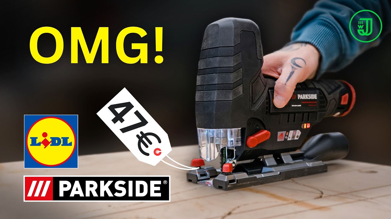 AKKU STICHSÄGE von PARKSIDE für 47 EURO: Ich sag's ungern, aber diese Säge ist... 🫣 | Jonas Winkler