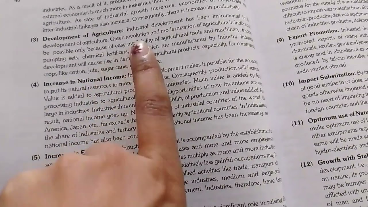 Importance or Role of Industries in Economic development l Industries l MDU l Eco Hns l
