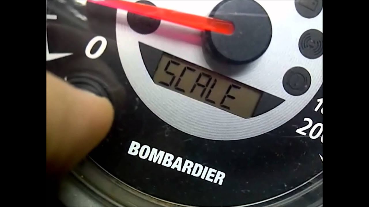 Ski Doo Speedometer problem/ Fix