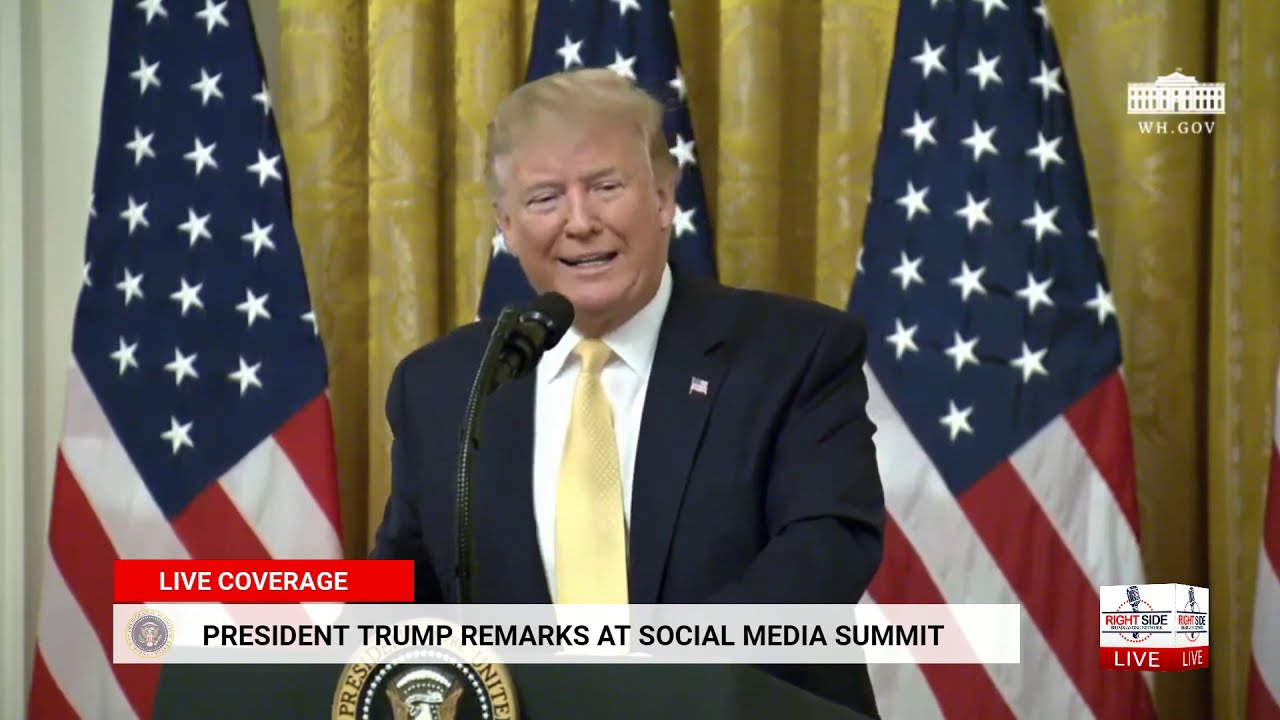 SOCIAL MEDIA SUMMIT at The White House with President Trump 7-11-19