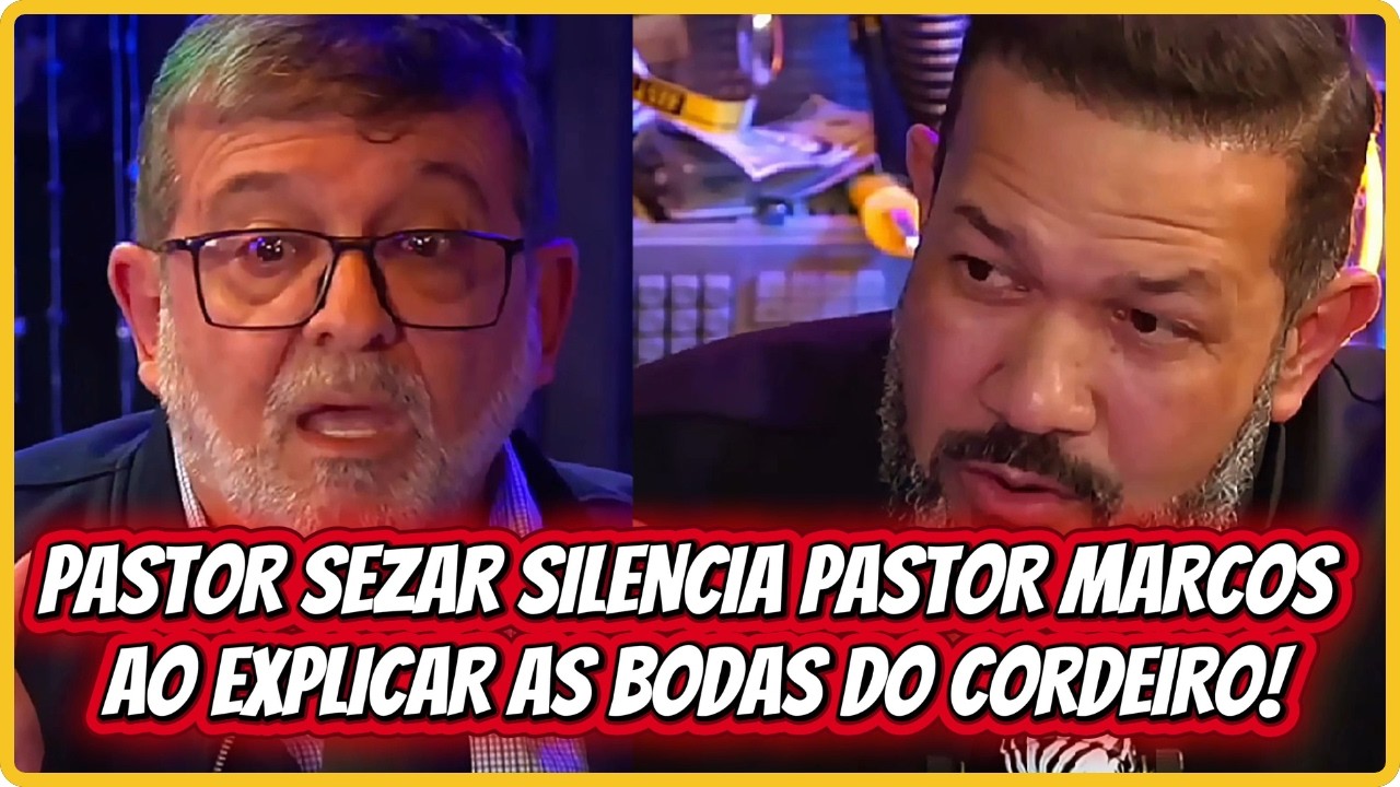 PASTOR SEZAR CAVALCANTE DESMONTA OS ARGUMENTOS DE PASTOR MARCOS EM PLENO DEBATE B&Iacute;BLICO!