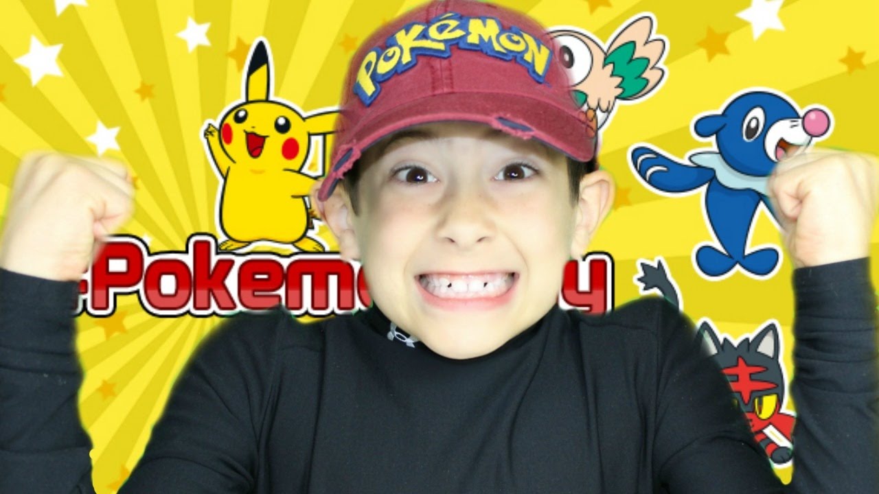 Pok&eacute;mon DAY!!!! POKEMON GO and PIKACHU PARTY HATS!!