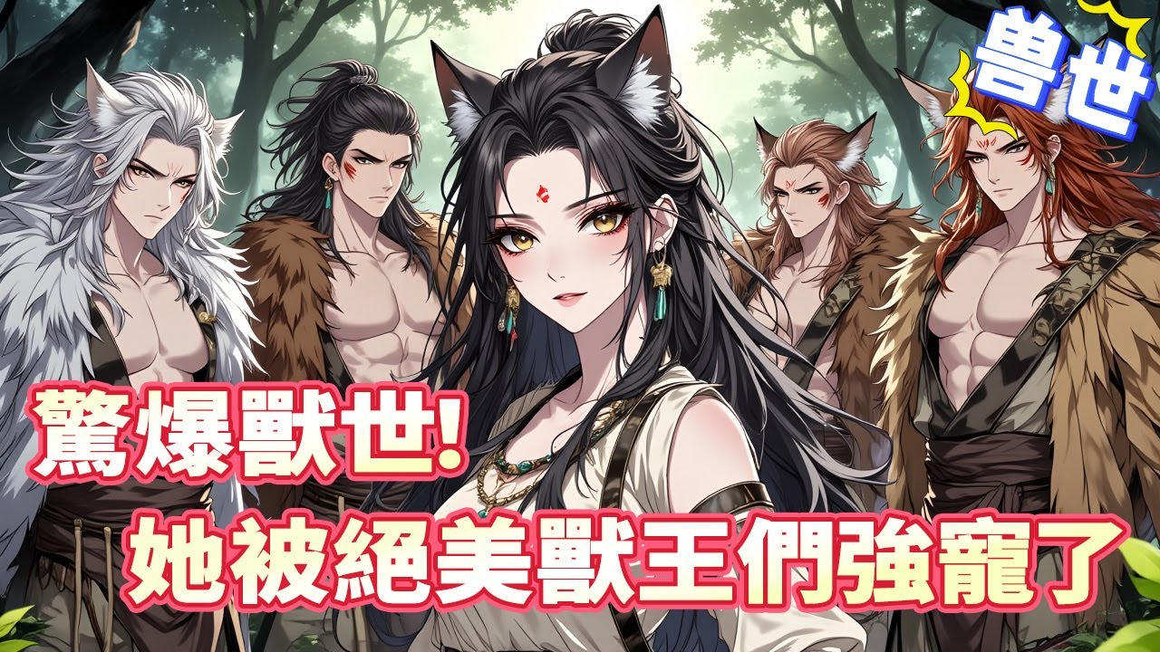 【🔥穿越兽世】《驚爆獸世！她被絕美獸王們強寵了》天才特工誤入美男遍地的獸世，裝撩跑路卻掉馬甲，被全領域獸王堵在角落：撩完就想逃？#穿越 #獸世 #兽人小说 #穿越 #獸夫