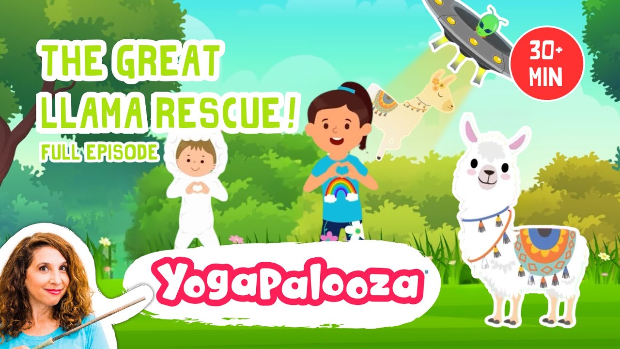 Full Episode: The Great Llama Rescue! Exercise for Kids & Dance to Escape the UFO!