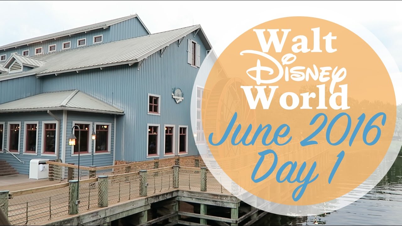 Walt Disney World Vlog Day 1 | June 2016 | Travel & Port Orleans Riverside | Adam Hattan
