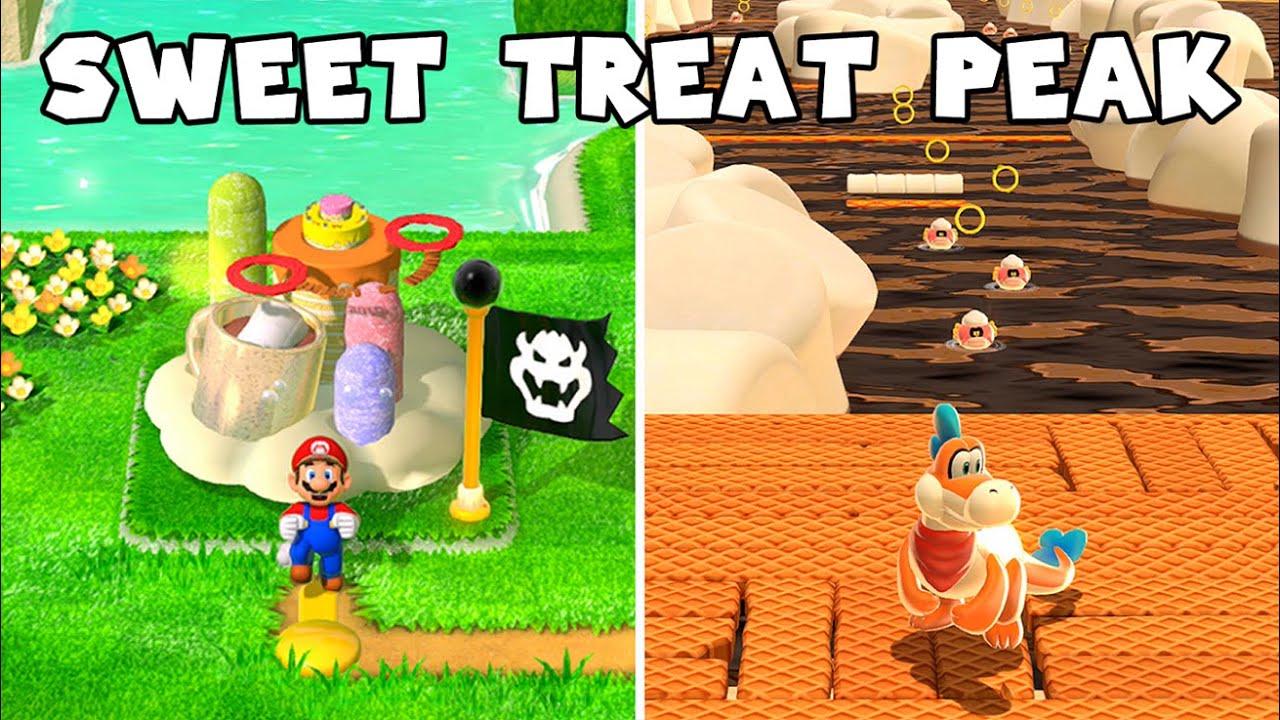 What If Super Mario 3D World Had an Amazing Sweet Treat Peak Level?