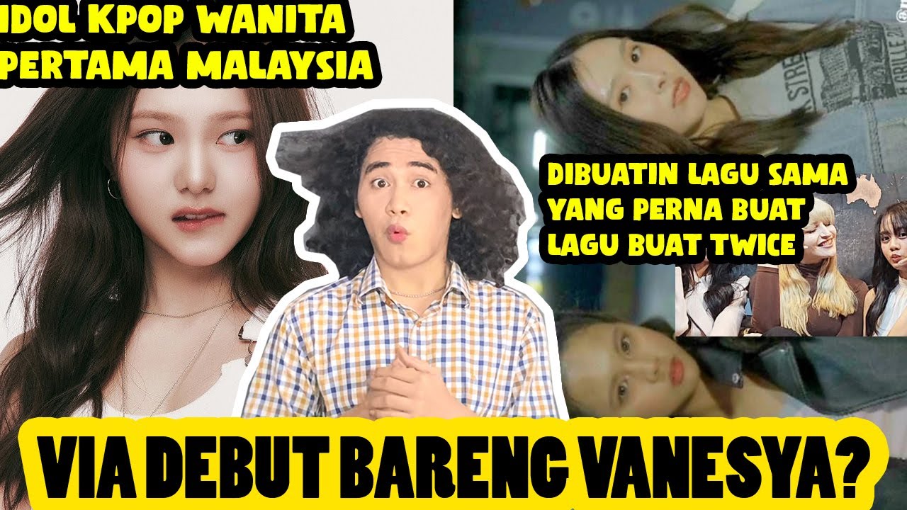 Via Gabung Ke Group Vanesya NWH:I, Lingling Idol Kpop Wanita Pertama Malaysia
