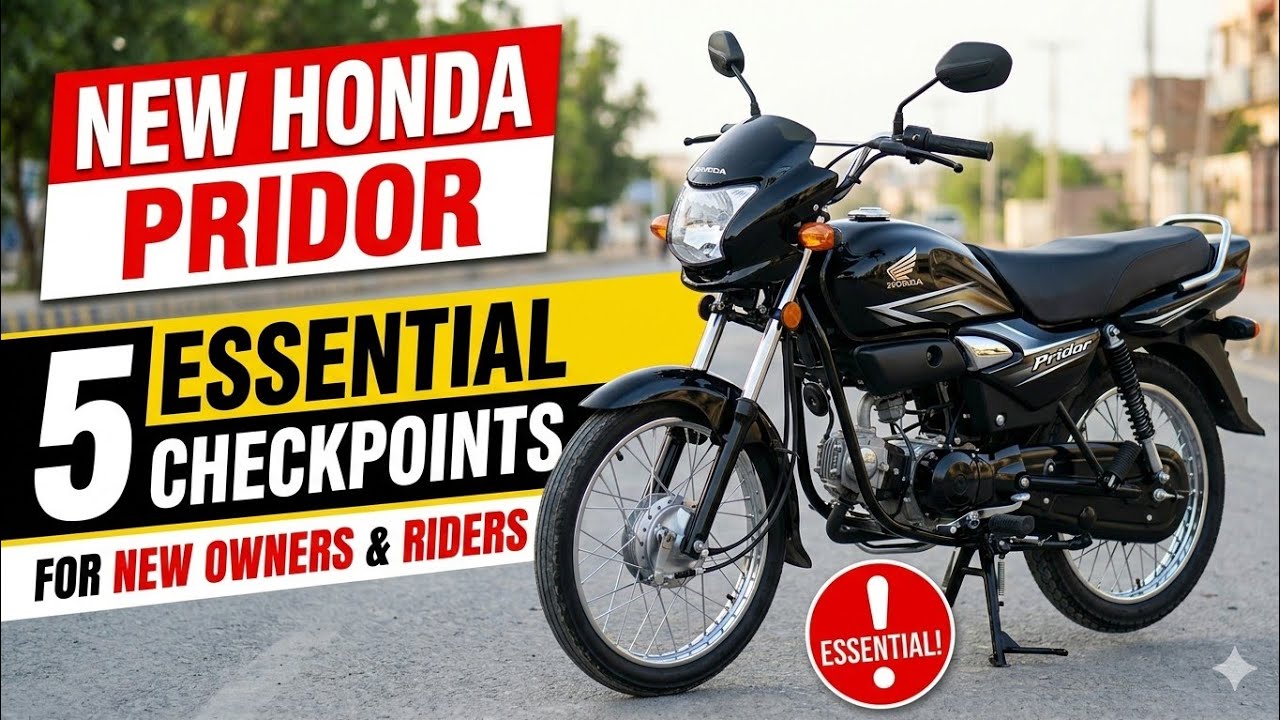 If Your Honda Pridor is new | Follow these important points | New Pridor lenny walo Suno