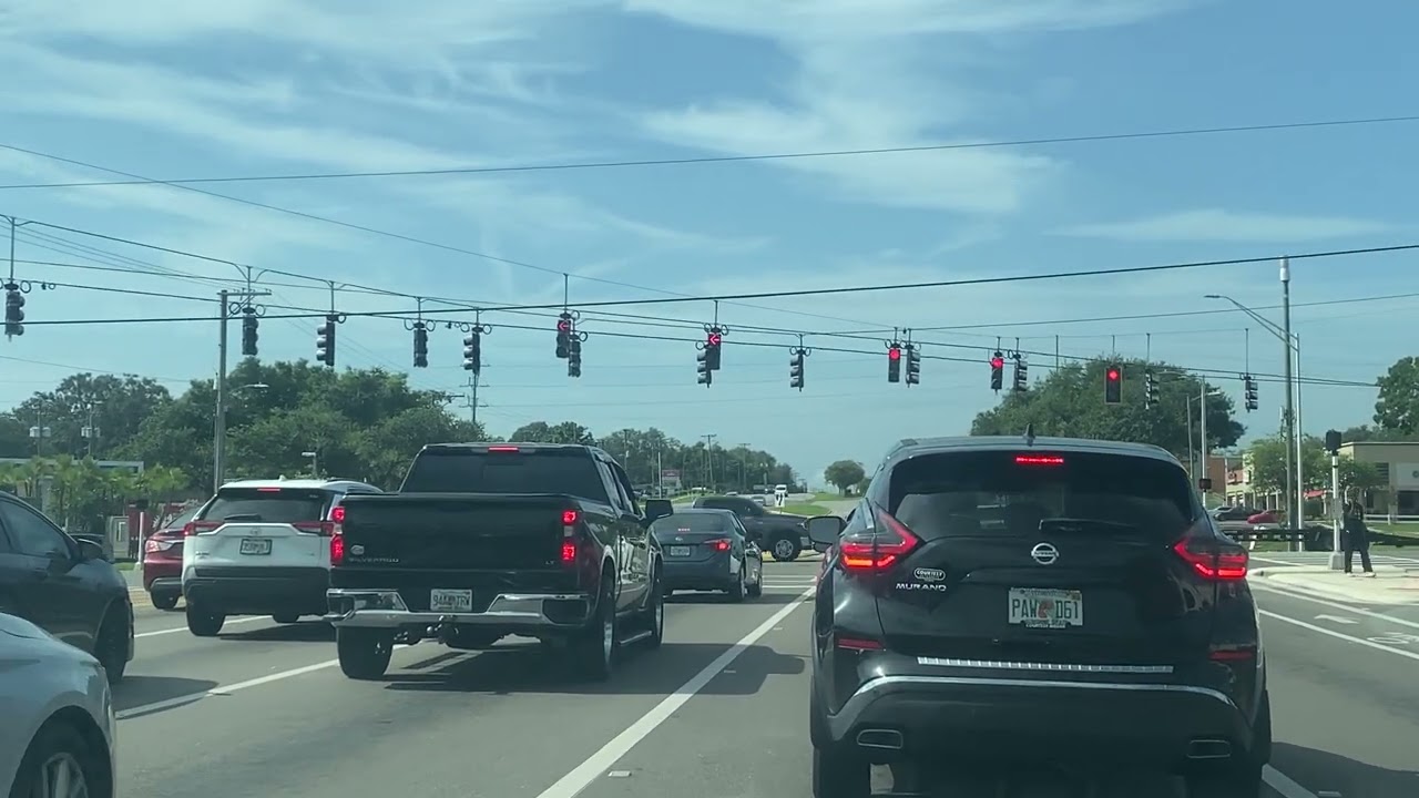 4K Driving | Around Fletcher Ave Tampa FL 🇺🇸