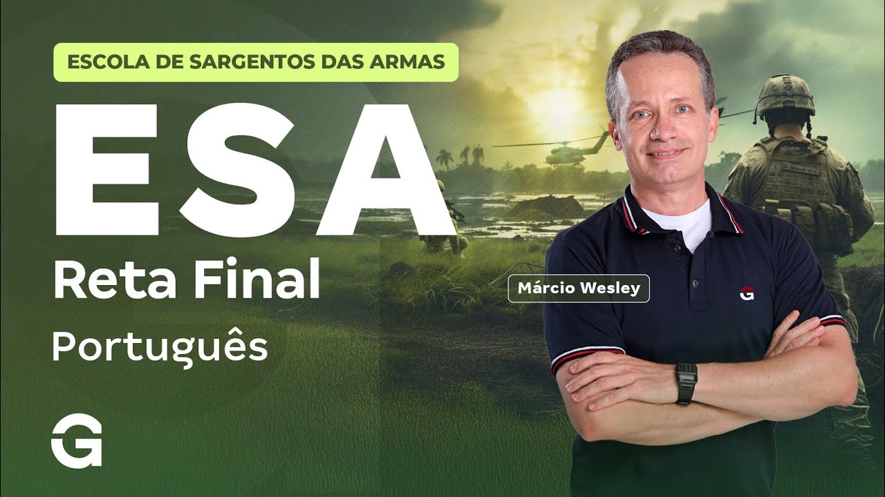 Concurso ESA 2026: Reta Final em Português