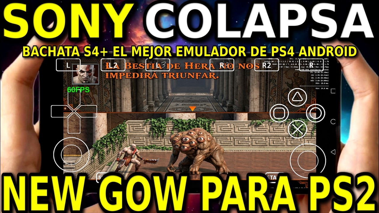 &iexcl;SONY COLAPSA! NUEVO BACHATA S4+ DESTRUYE EMULADORES DE PS3 ANDROID, NUEVO GOW PS2 Y M&Aacute;S