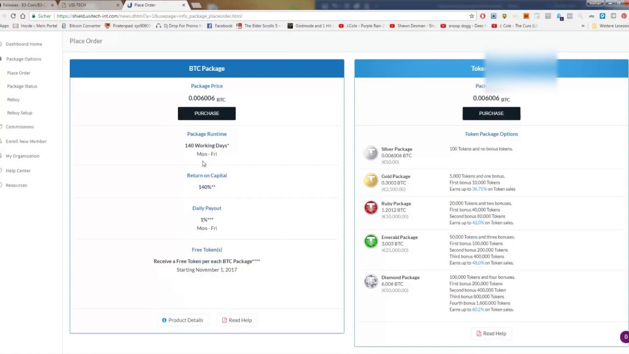 USI TECH SETUP TUTORIAL | HONEST REVIEW 2017 | BTC Packages, TECH Coin ICO