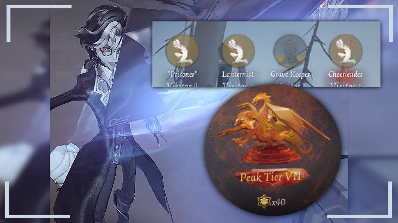 A triple down in darkwoods- hydra 40 Joseph rank! [Identity V] 