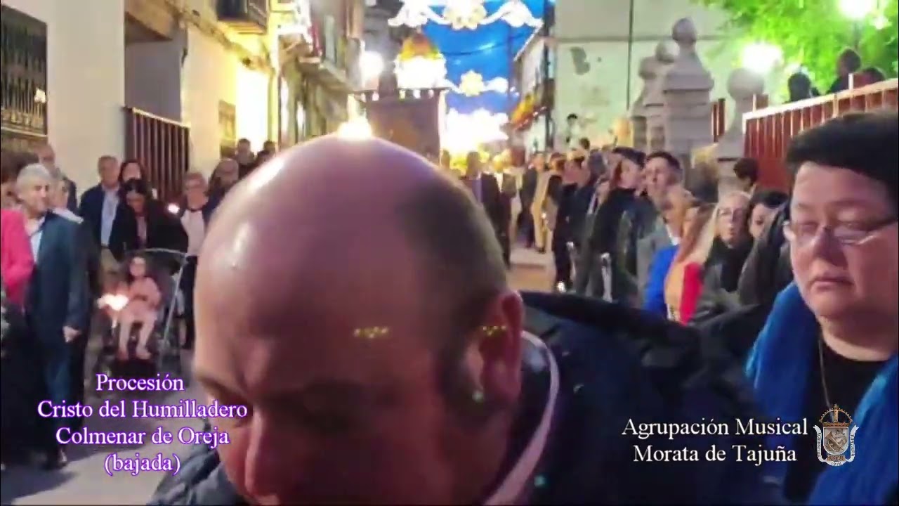2024-05-04 Procesión del Cristo del Humilladero en Colmenar de Oreja y Agrupación Musical de Morata