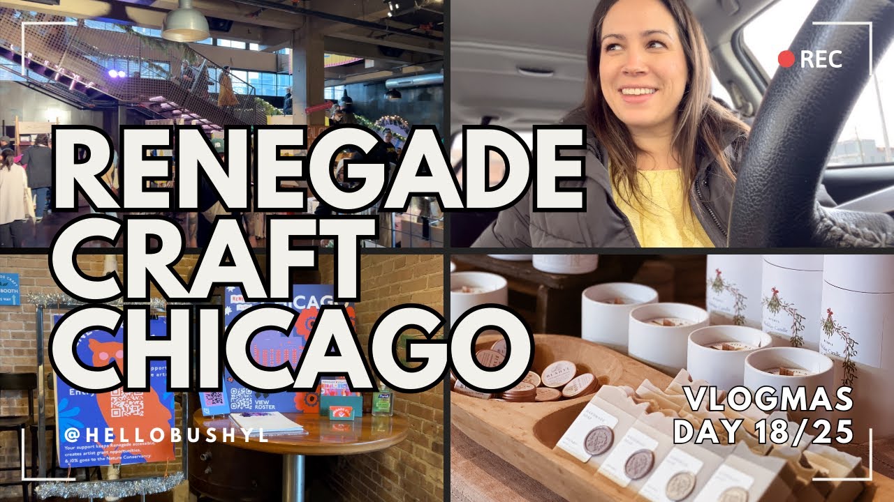 First time at Renegade Craft Fair - Vlogmas Day 18