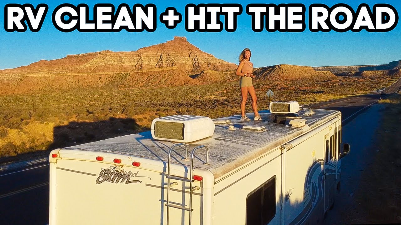 RV MOUSE INFESTATION 🐭 EXTREME CLEAN and HITTING THE ROAD