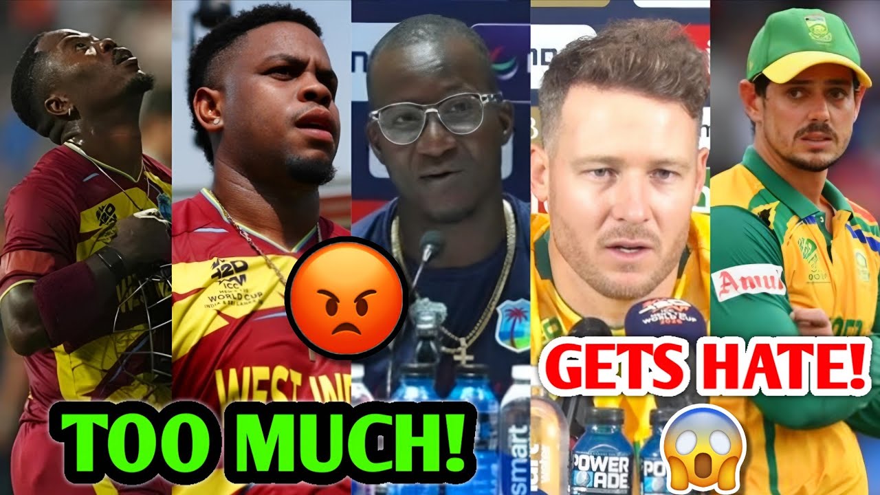 This is TOO MUCH 😡 West Indies Players & Coach gets HATE 😱 India T20 World Cup News Facts
