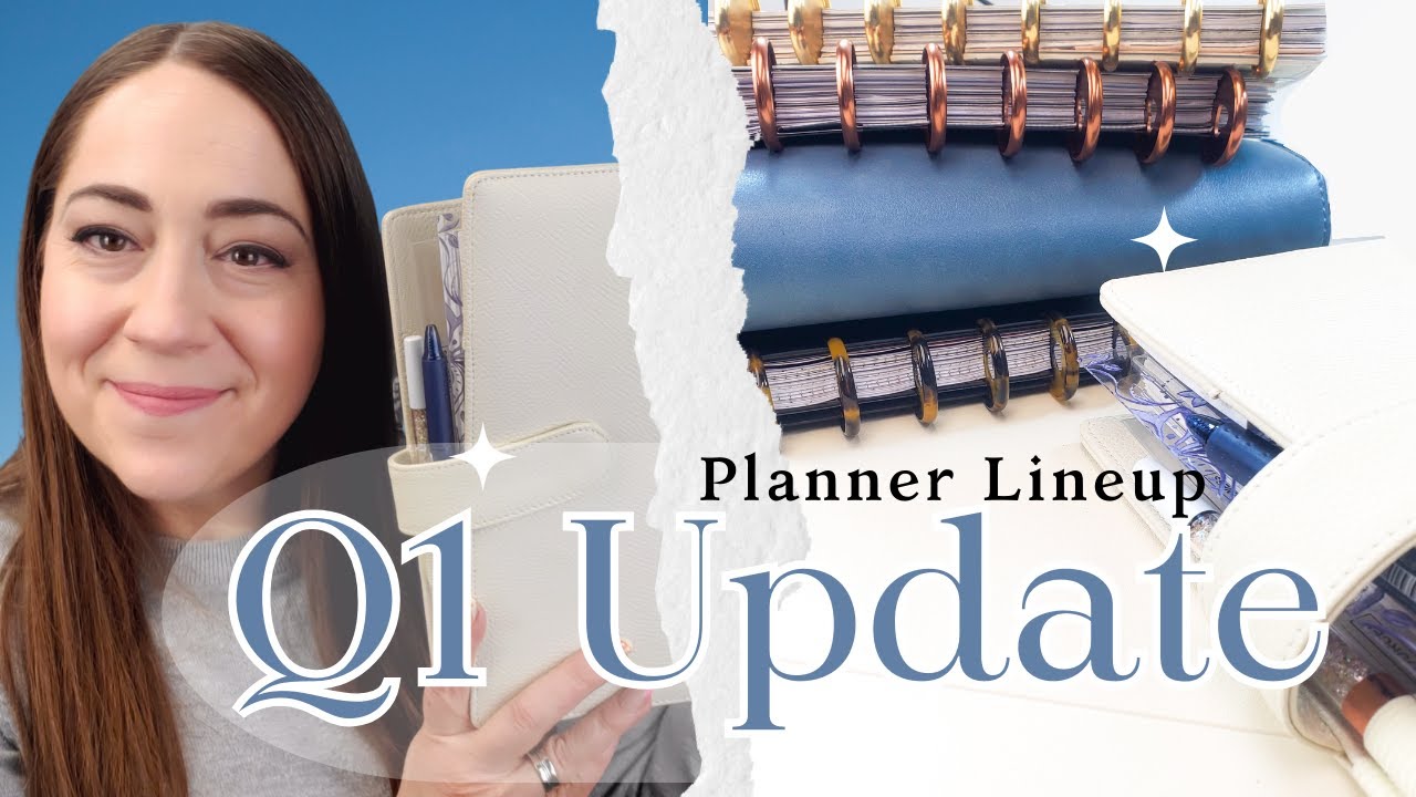 The planners I'm Actually Using in 2024 So Far...Q1 Planner Lineup Update