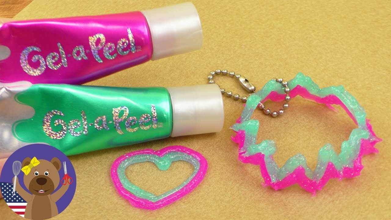 Gel-a-Peel DIY Key Chain | Test Video | Gel-a-Peel on Different Materials