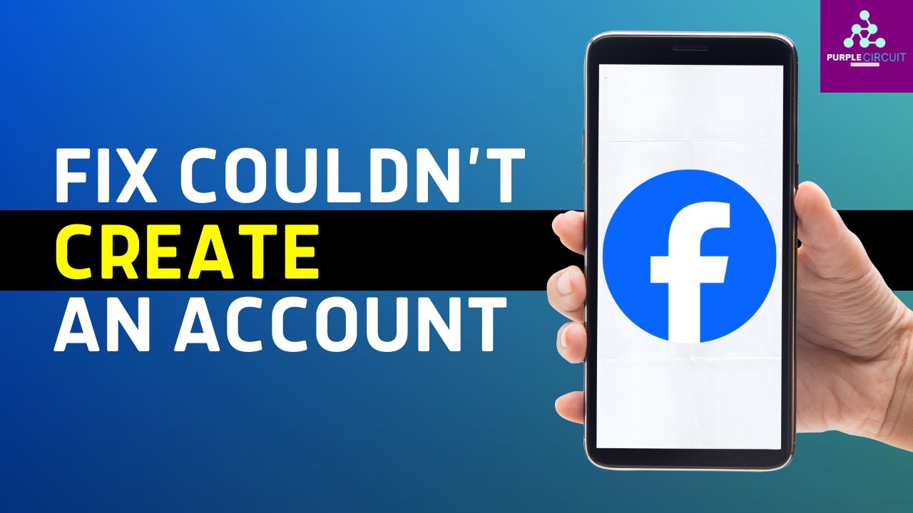 Исправление ошибки Facebook «Мы не смогли создать для вас аккаунт» | Пошаговое решение