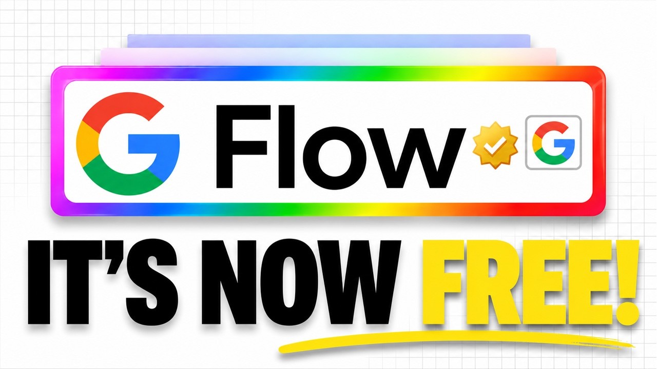 Новое бесплатное обновление Google Flow &mdash; это просто невероятно!
