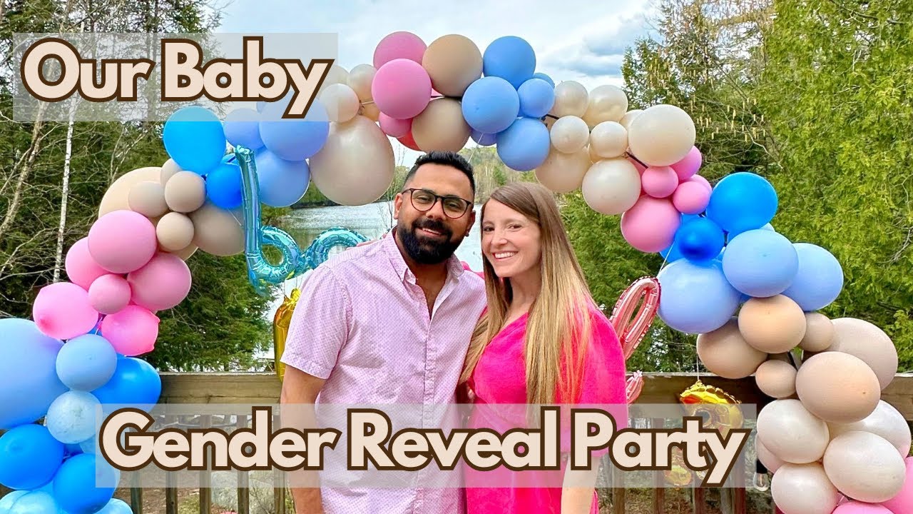 Our Baby Gender Reveal Party 🩷💙