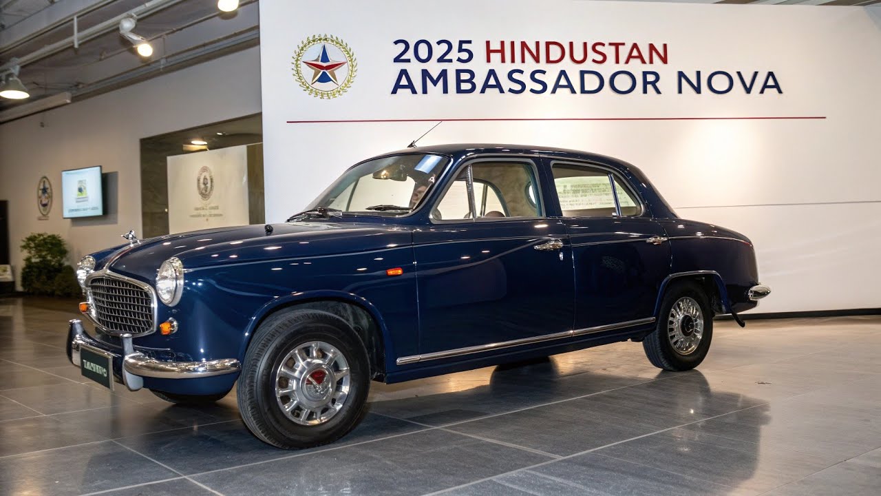 2025 Hindustan Ambassador Nova: A Tribute to the Iconic Indian Sedan