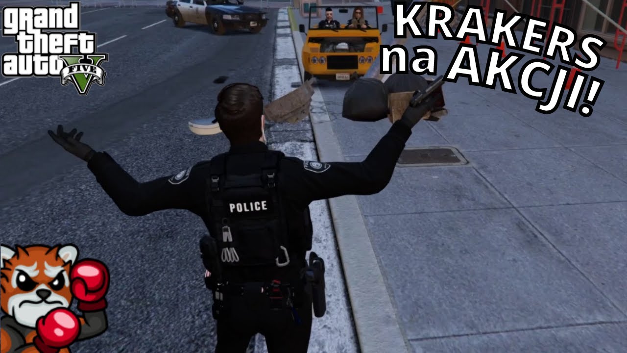 ERNEST KRAKERS NA ACKJI! *napad na bank* | EWRON GTA RP odc.52