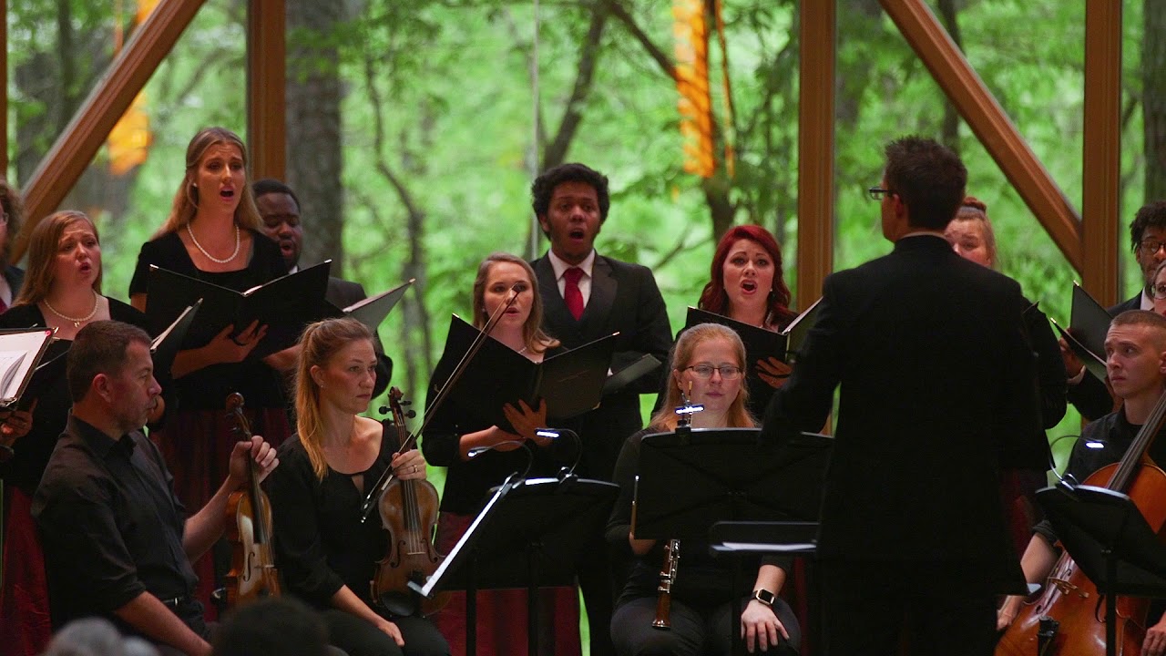 For A Breath of Ecstasy, ii. Peace Flows Into Me by Michael J. Trotta, Henderson State Univ. Chorale