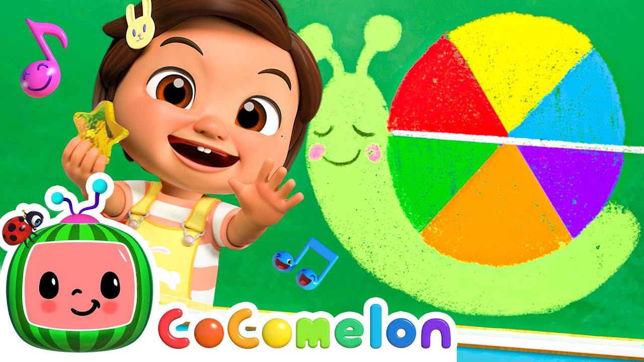 RAINBOW JELLO COLORS Song! | Learning Colors With Nina | Cocomelon Nursery Rhymes & Kids Songs