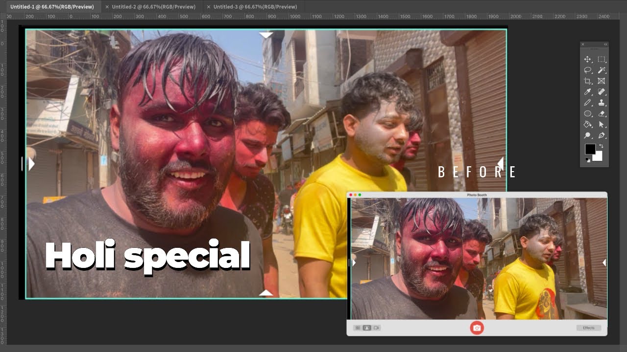 Holi khelte khelte y kha aagye hum 😱