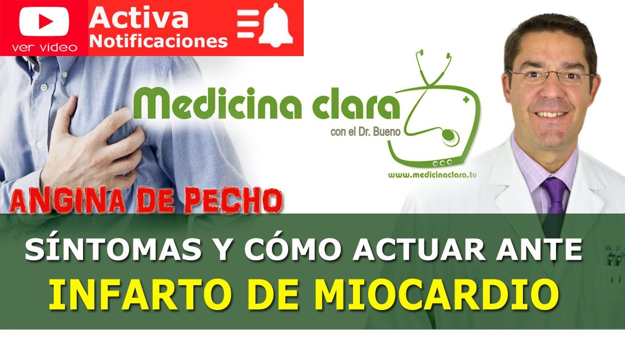 Infarto de miocardio, ¿que lo produce?¿síntomas?¿cómo evitarlo? | Medicina Clara