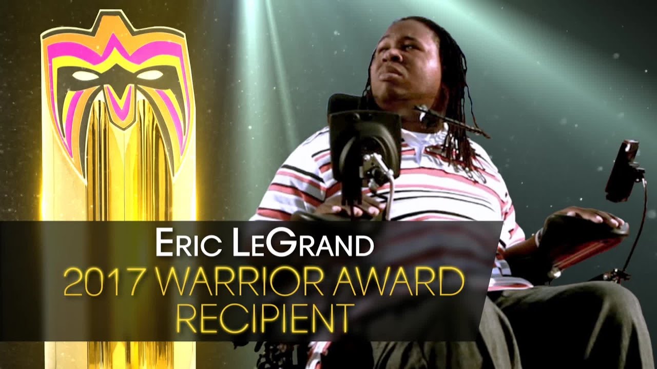 Eric LeGrand to receive the 2017 Warrior Award