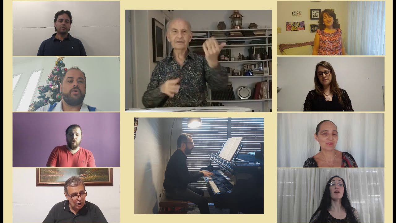 OCTETO VOCAL DEL DAMus. Dirección: Mtro. ANTONIO MARIA RUSSO. Villancico