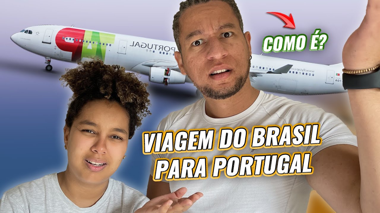 COMO É UMA VIAGEM DO BRASIL PARA PORTUGAL? Imigração, avião, aeroporto
