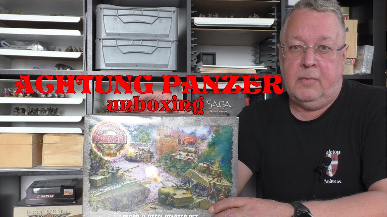 Achtung Panzer unboxing