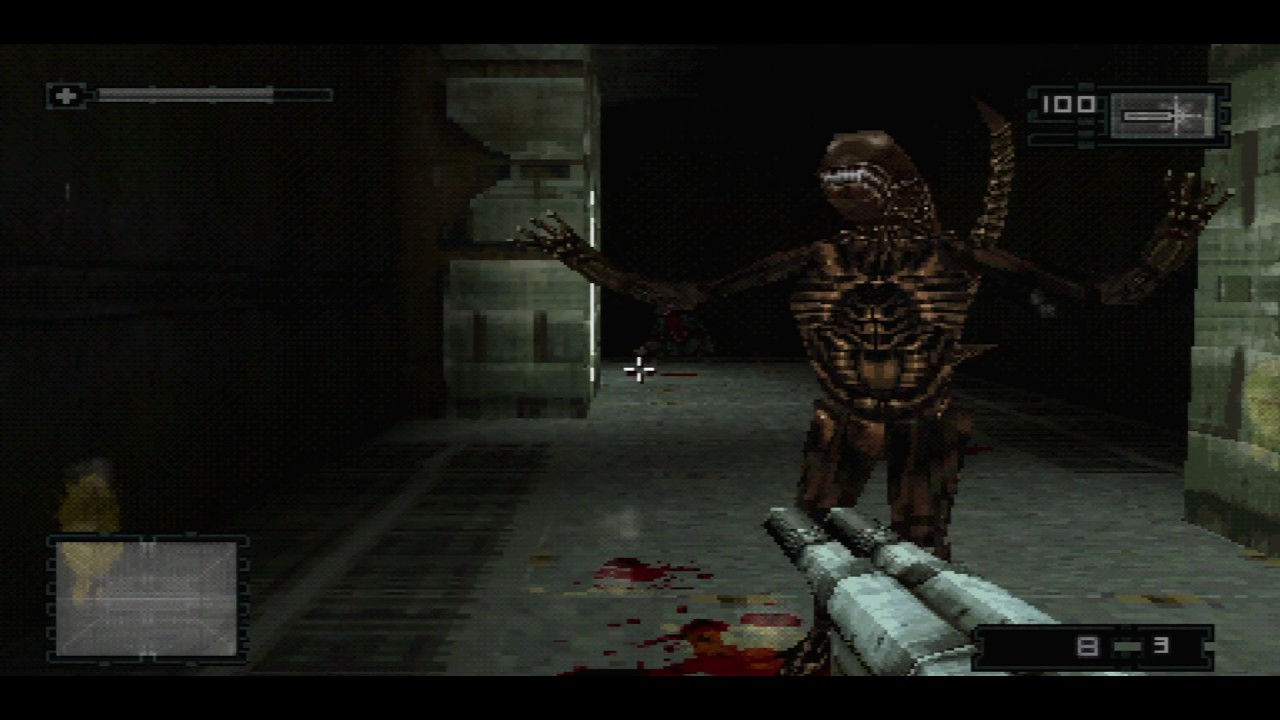 Alien: Resurrection (PS1) - Call gameplay