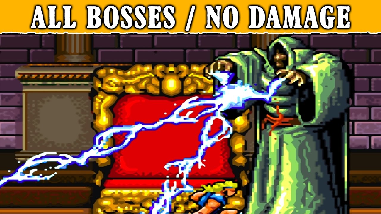 The Astyanax (Arcade) - All Boss Fights [Hardest/No Damage] All Bosses Gameplay 1080p 60FPs