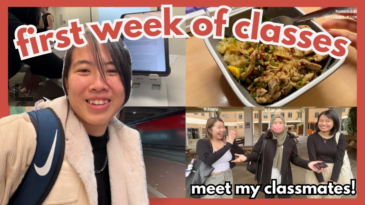 First Week of Masters in Lancaster University | Classes 📚, Cooking 🍳, Badminton 🏸, Media League 📸