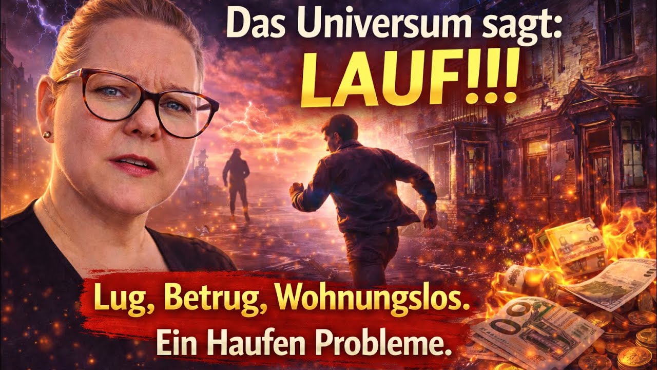 Das Universum sagt: LAUF!!!! - Betrug, Wohnungslos und ein reicher Herr! Ein Versuch war’s wert 😂