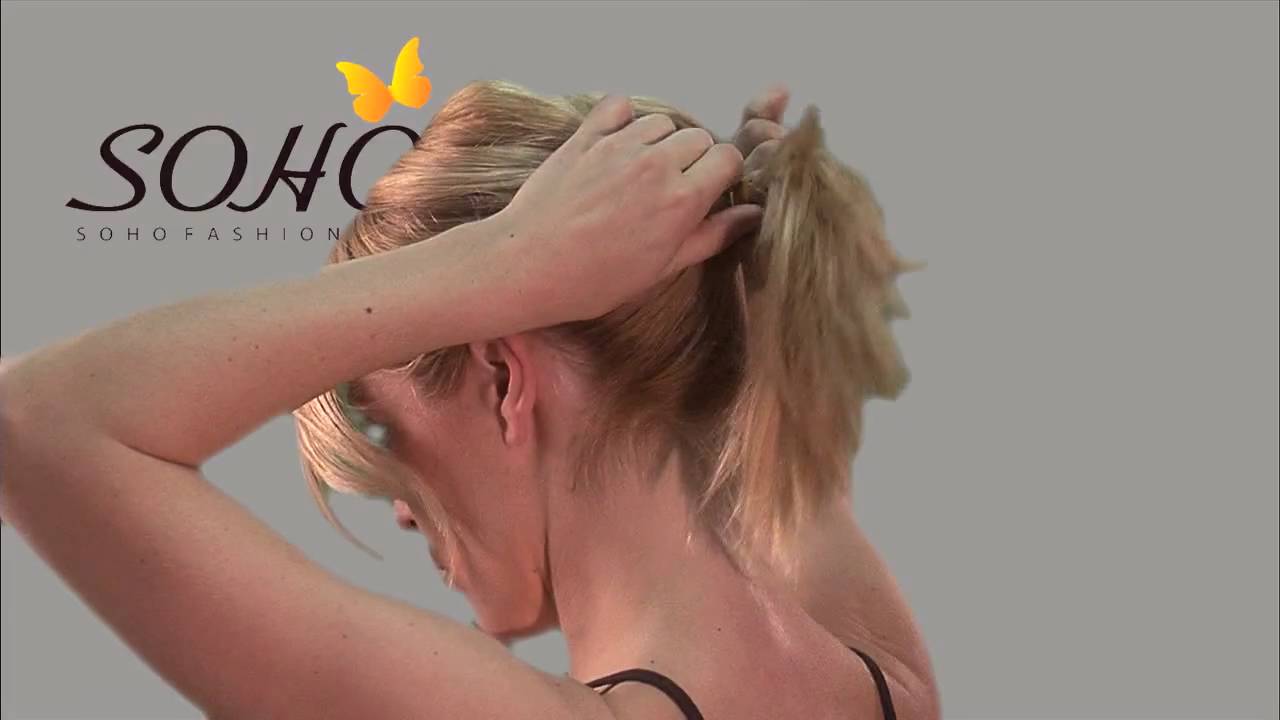 Soho - How To:  Inverted Ponytail Hair Style