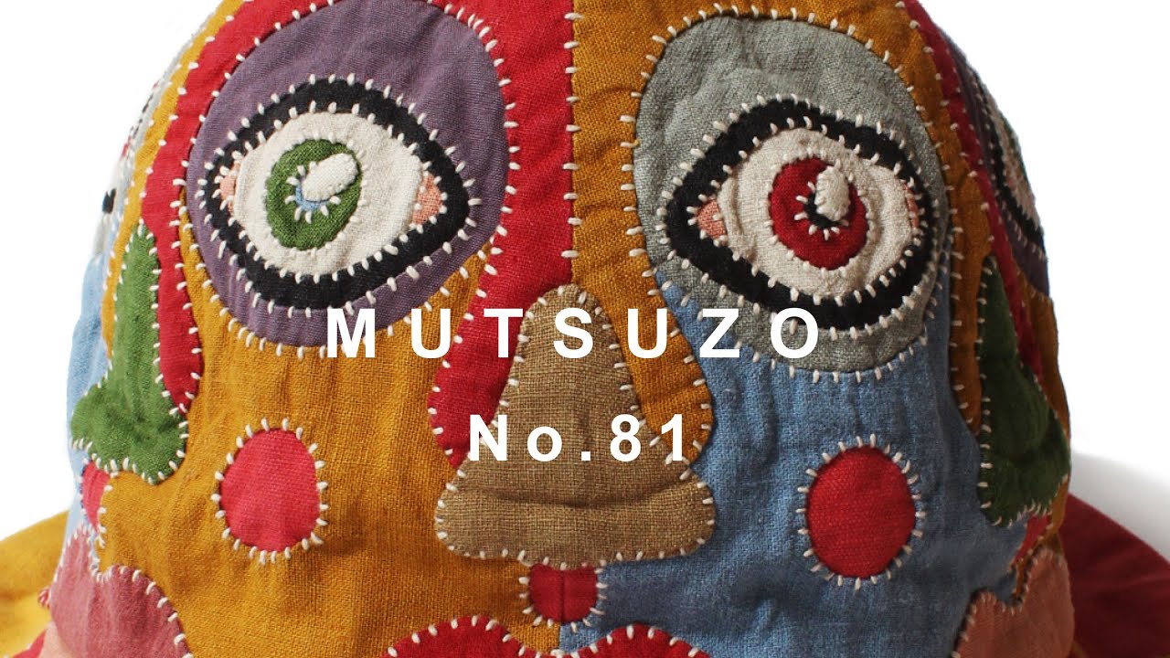 6 x Face Patchwork Bucket Hat / Mutsuzo No.81