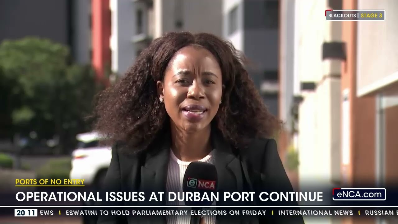 Operational issues at Durban port continue