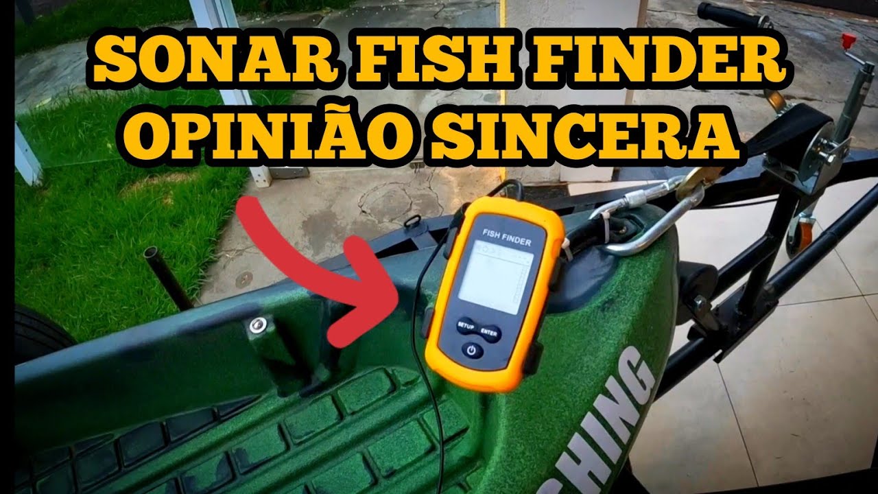 SONAR FISH FINDER | OPINIÃO SINCERA APÓS UM ANO DE USO.