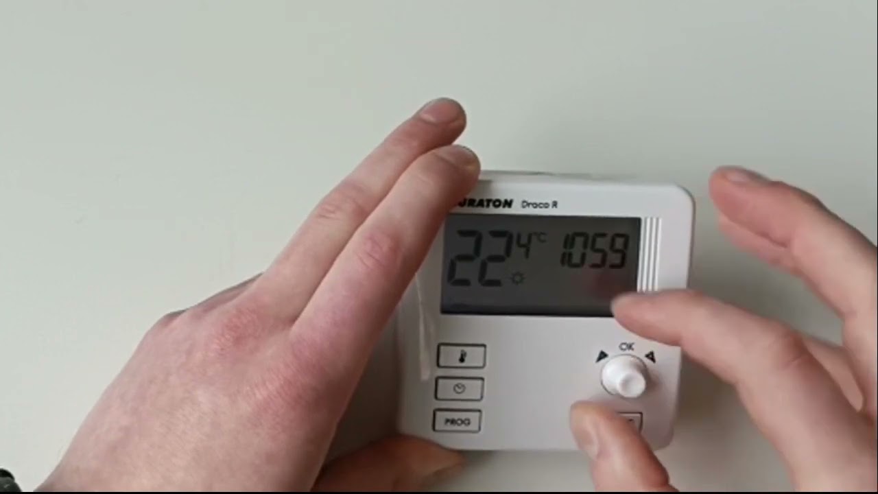 Ustawienie termostatu dracoset ze zbiornikiem Warme 2w1