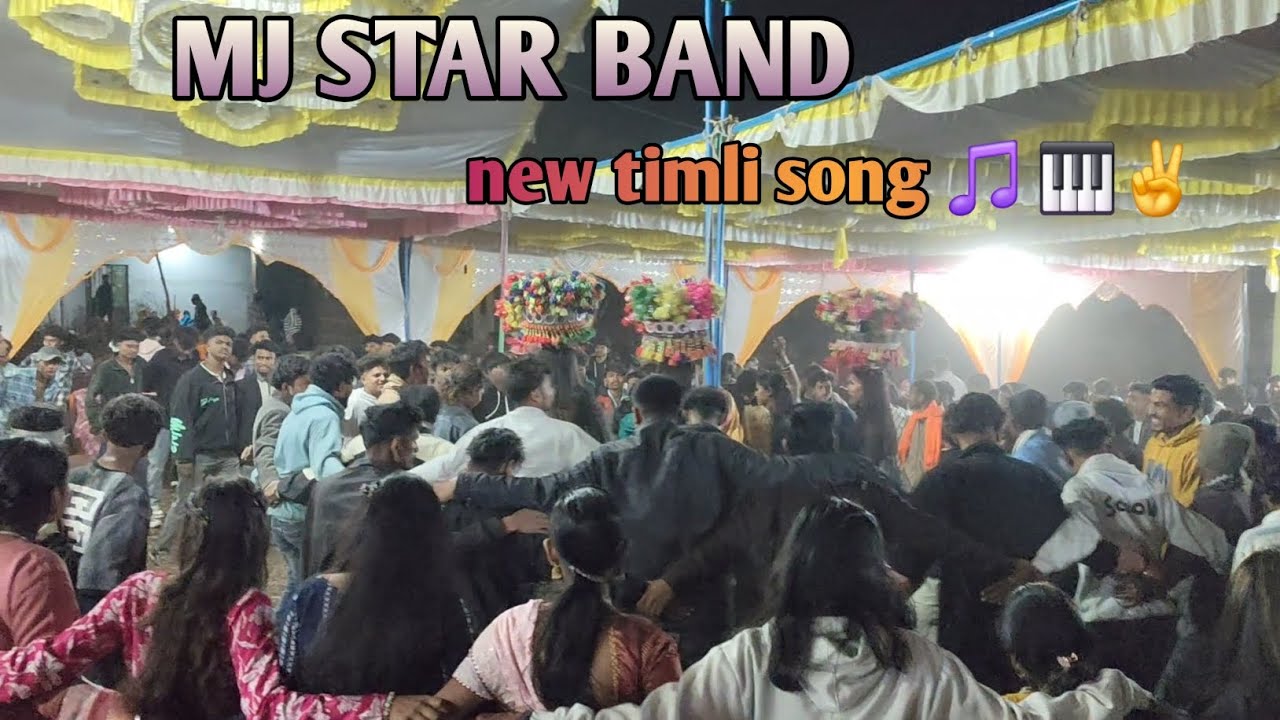 ✌️Mj Star Band 🎵Aadivasi timli song 2026🎹🥰