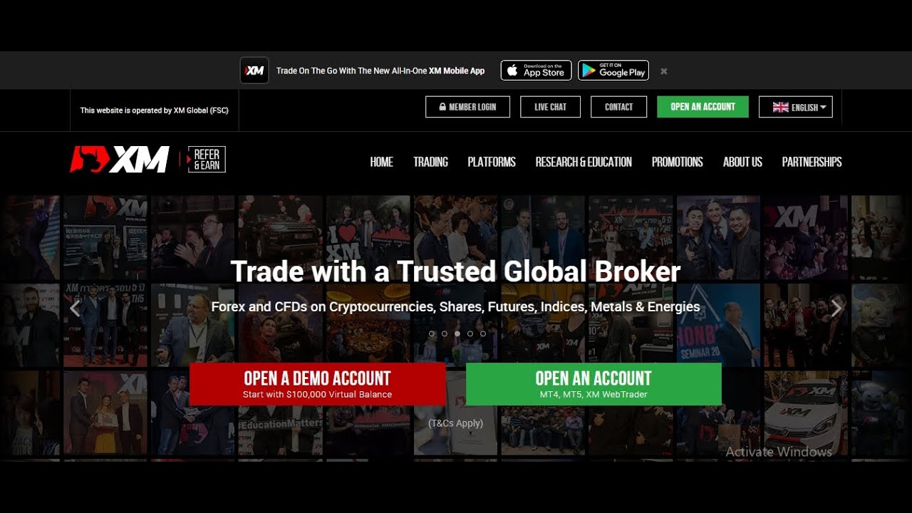 XM.COM Tutorials - How to Open a Real Trading Account