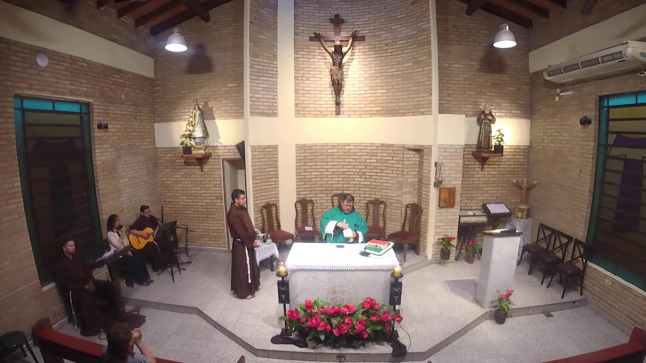 Misa diaria desde la Capilla San Leopoldo, déjanos tus intenciones. Hermanos Capuchinos de Paraguay