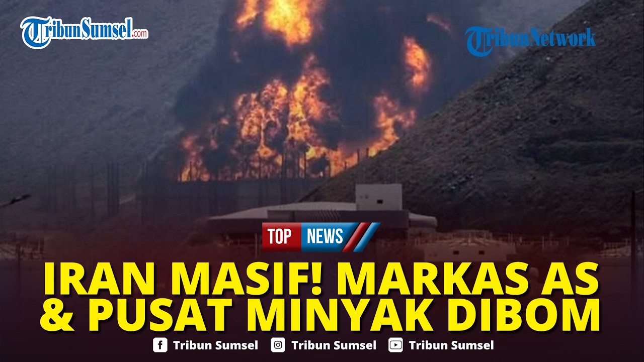 🔴Rangkuman Iran-AS:F-35 & F-16 AS Hangus Dirudal Teheran, Markas AS dan Terminal Minyak UEA Digempur